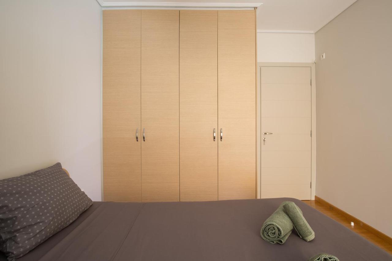 Lovely New Βuild Flat Near Metro - Free Parking Афины Экстерьер фото