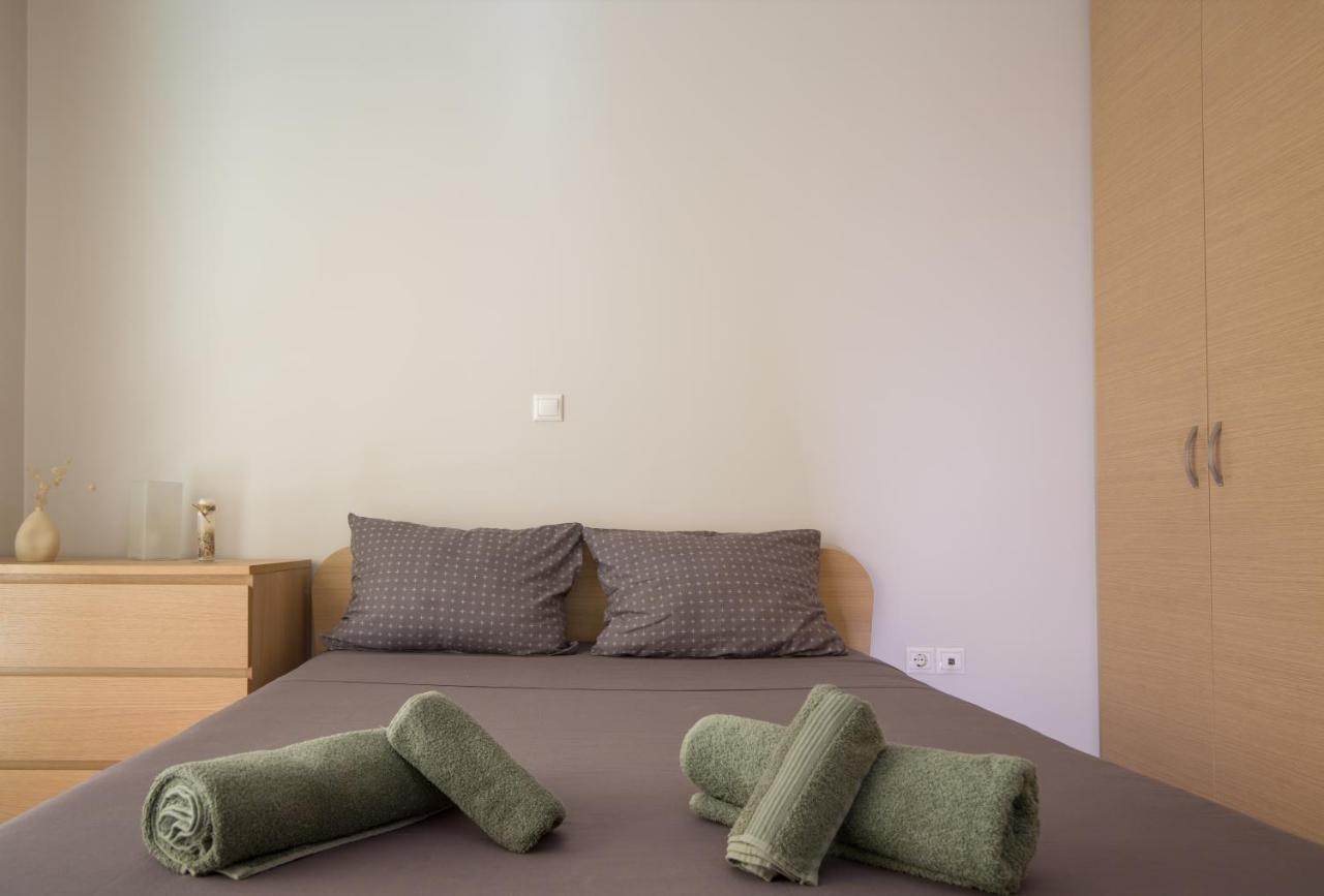 Lovely New Βuild Flat Near Metro - Free Parking Афины Экстерьер фото