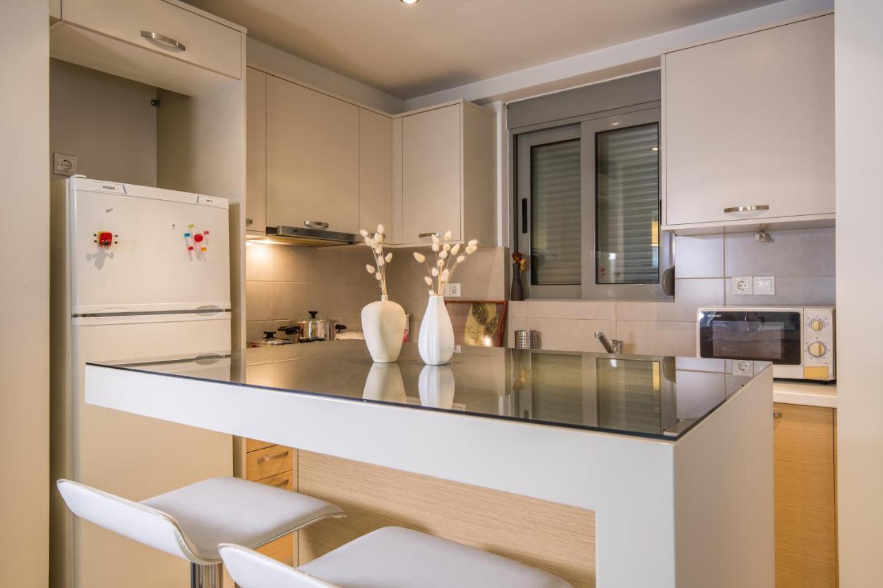 Lovely New Βuild Flat Near Metro - Free Parking Афины Экстерьер фото