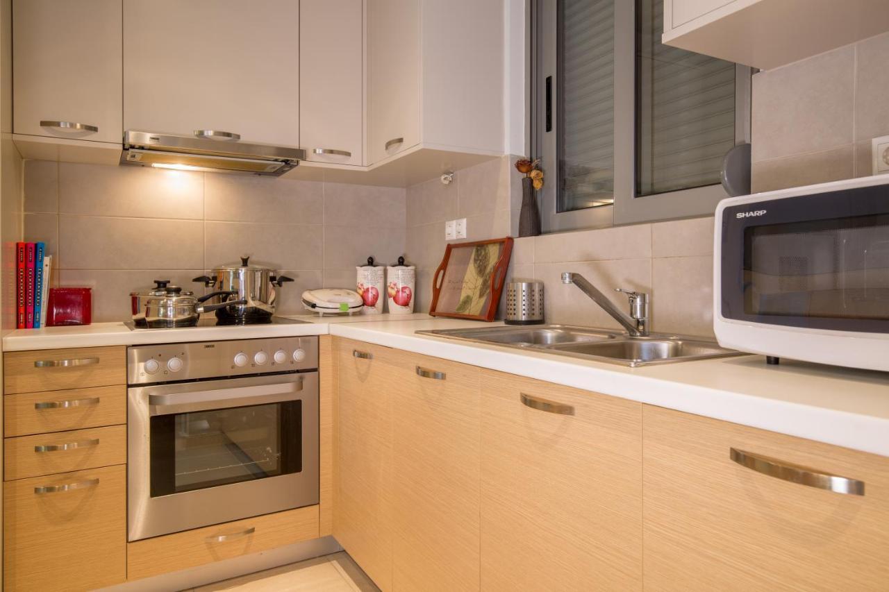 Lovely New Βuild Flat Near Metro - Free Parking Афины Экстерьер фото
