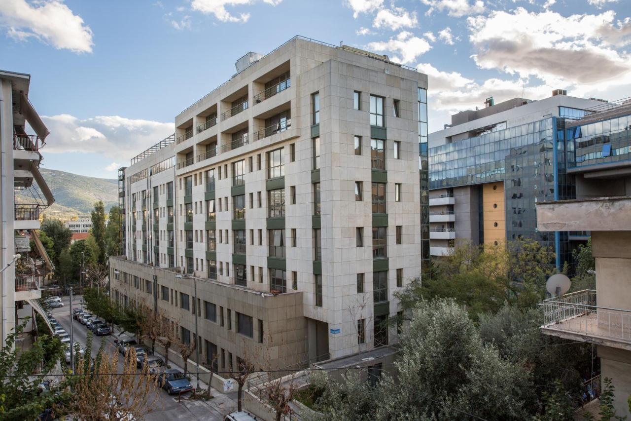 Lovely New Βuild Flat Near Metro - Free Parking Афины Экстерьер фото