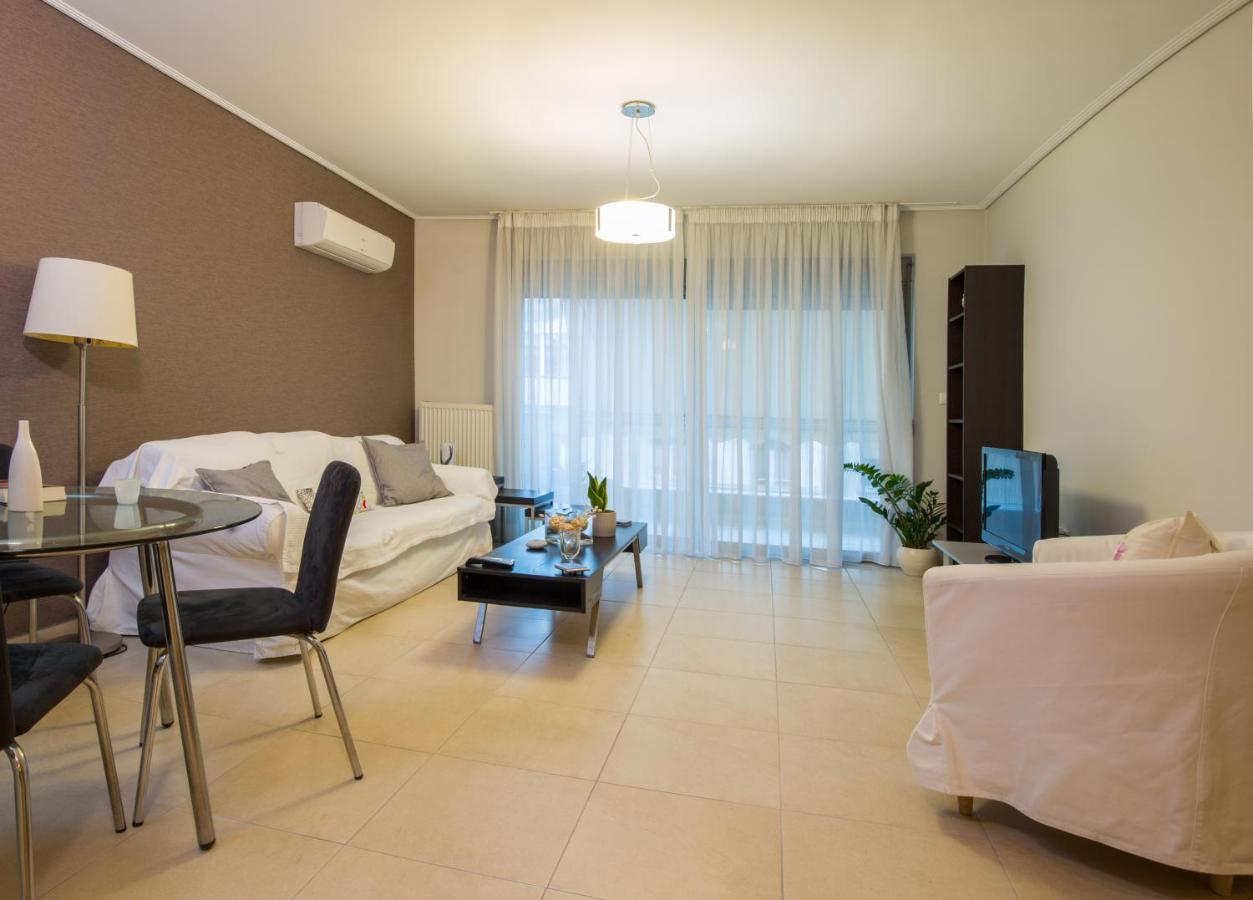 Lovely New Βuild Flat Near Metro - Free Parking Афины Экстерьер фото
